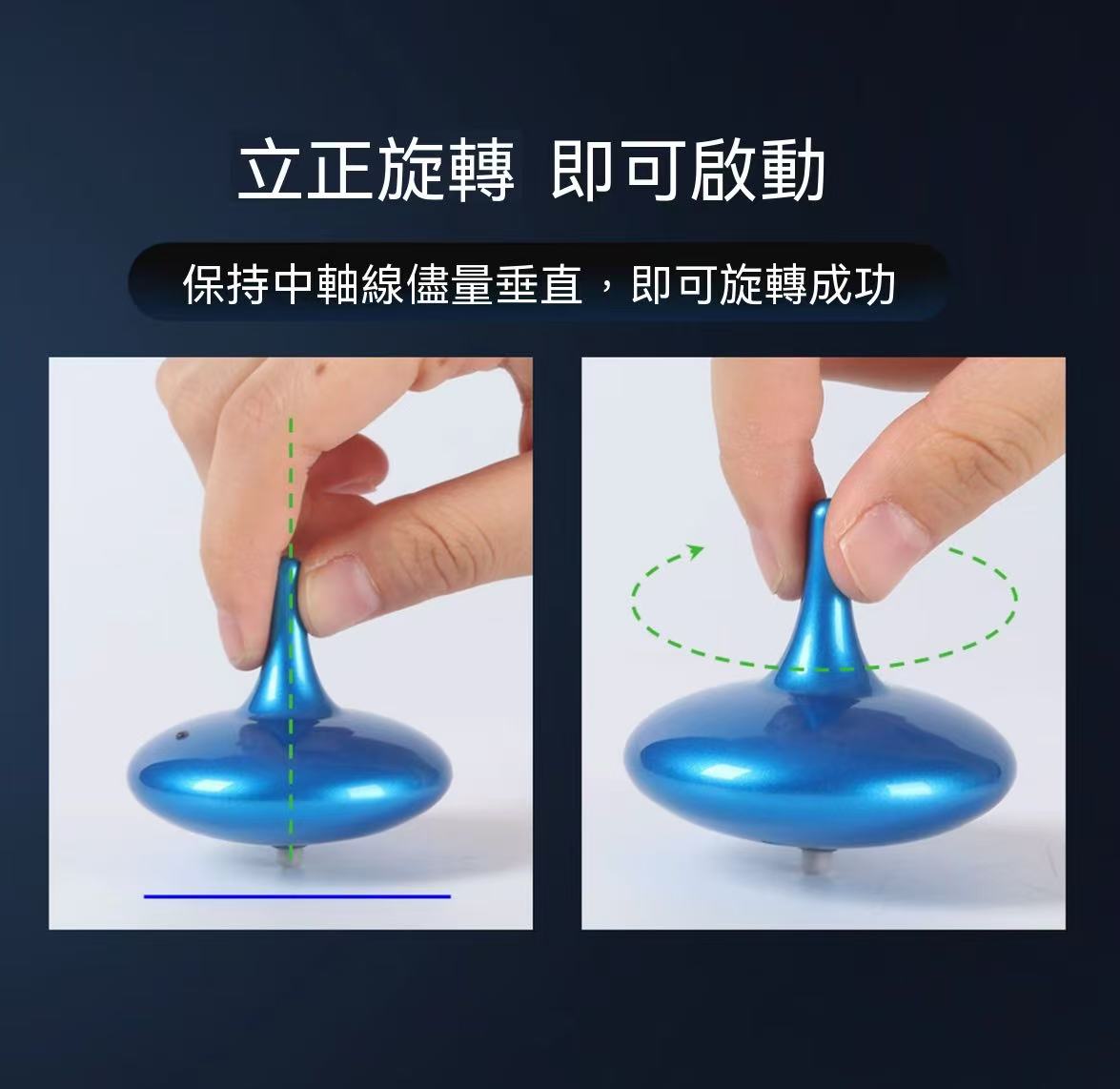 EKETOP spinning top! It spins for 4 hours, features a countdown timer, a real-life electric spinning top from Inception.