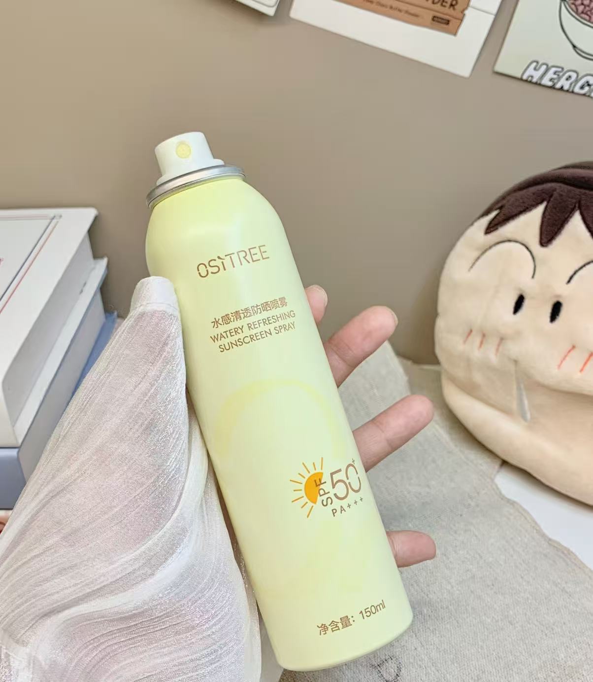 水感清透防曬噴霧 SPF50+ PA+++