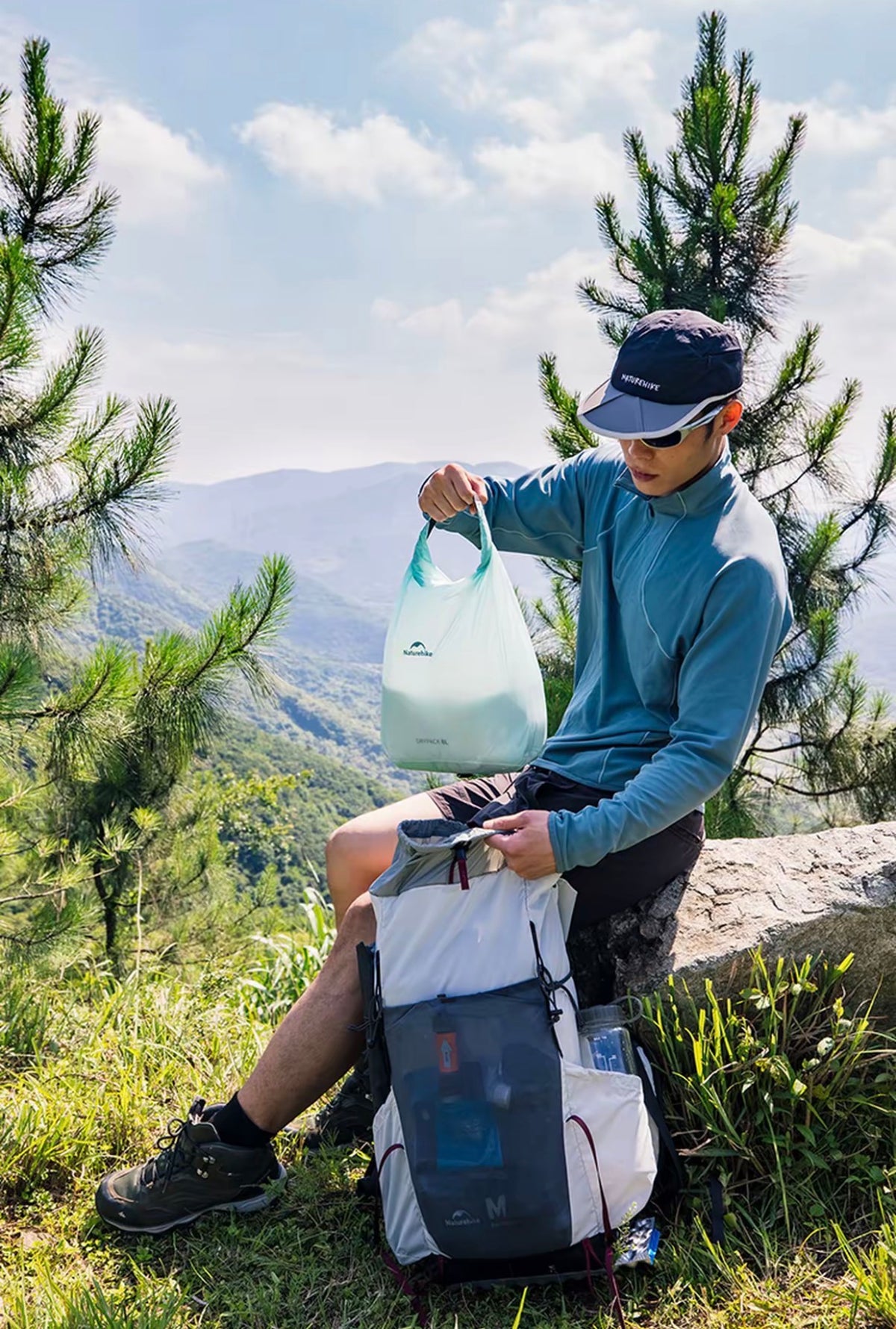 卷口防水收納袋戶外露營旅行裝備輕量便攜防潮袋