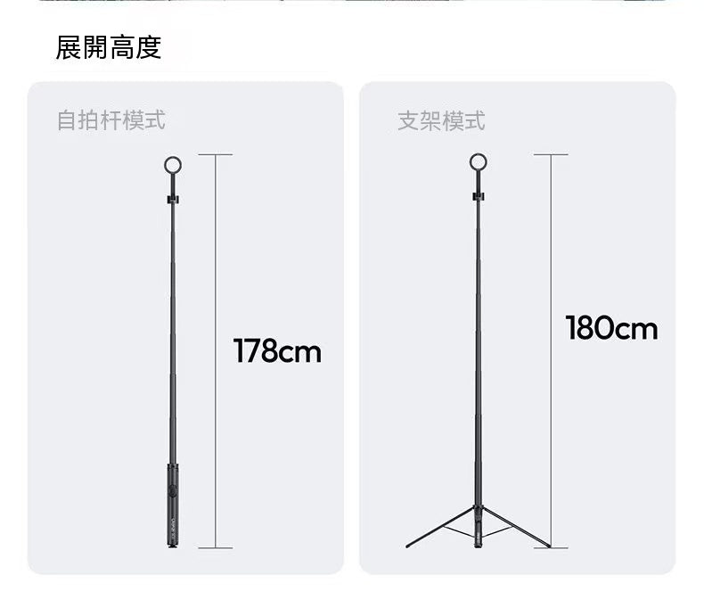 SK-21 One-Touch Open/Close Magnetic Phone Holder with Automatic Pop-Up Floor Tripod