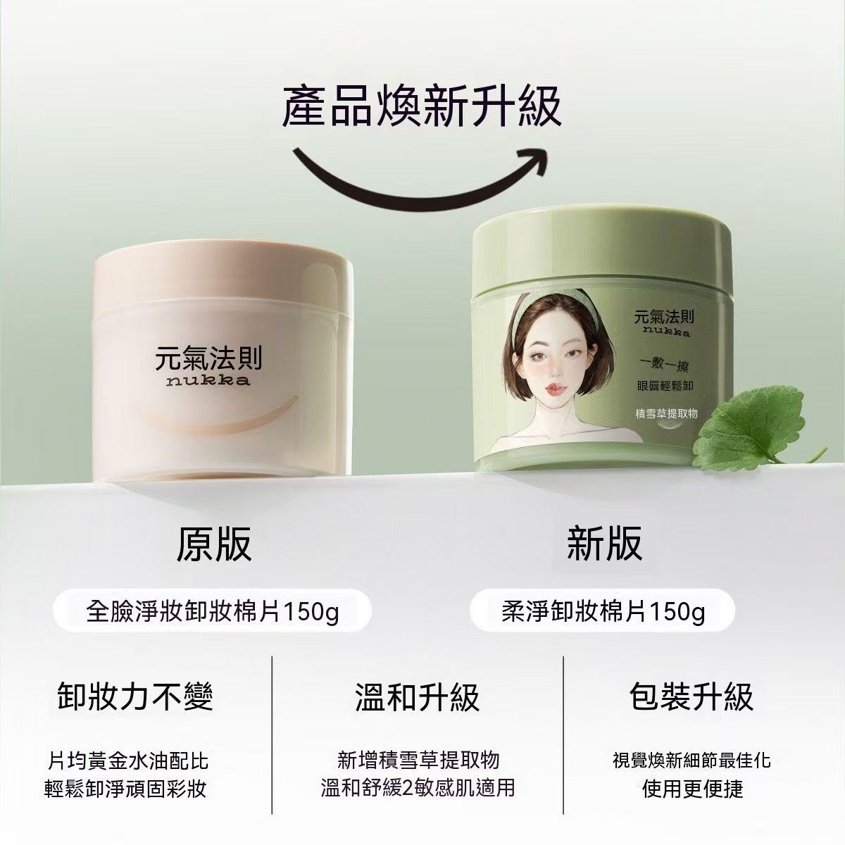 懶人輕鬆卸柔淨卸妝棉片