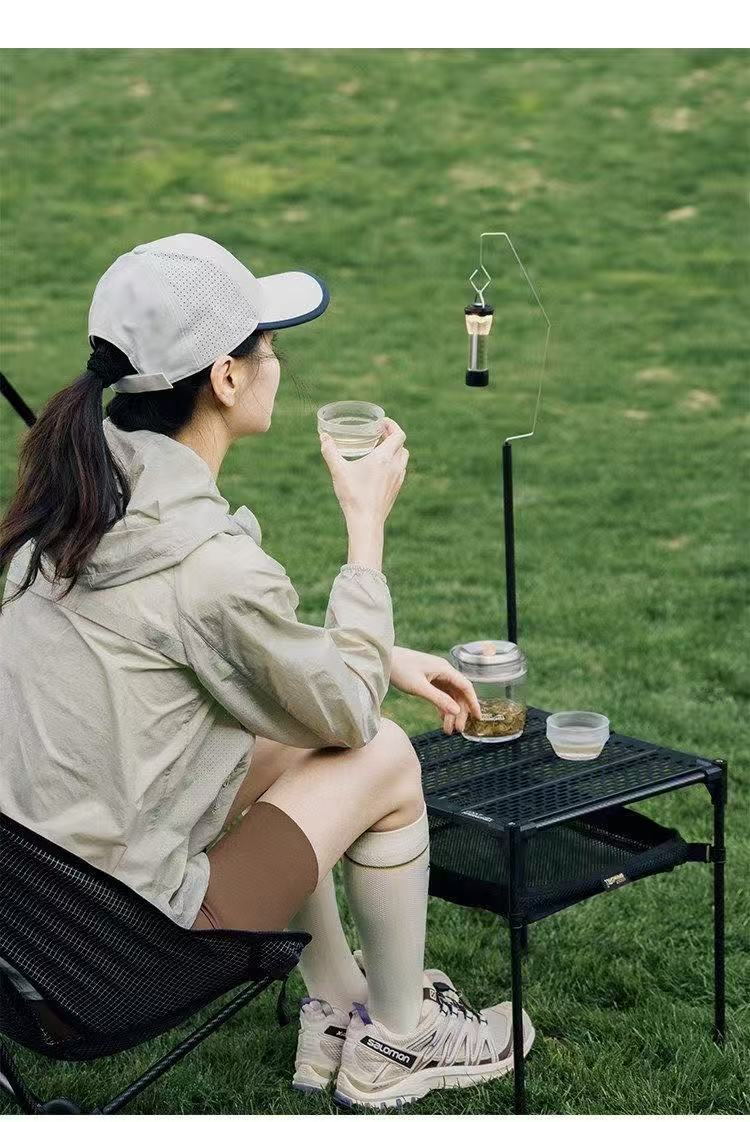 Modular Expandable IGT Grid Folding Camping Table