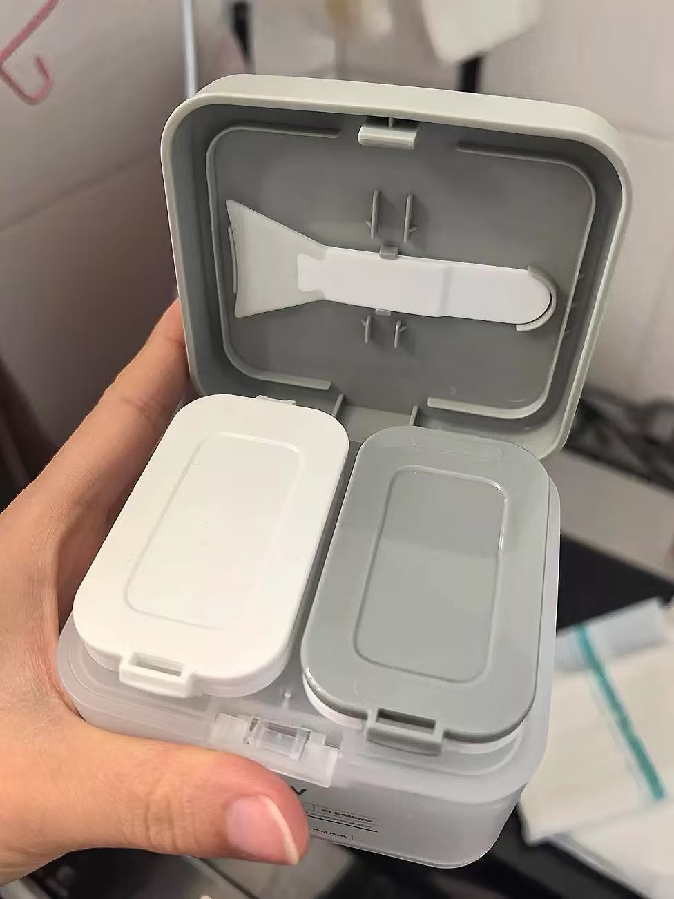 新款淨顏雙色清潔泥膜