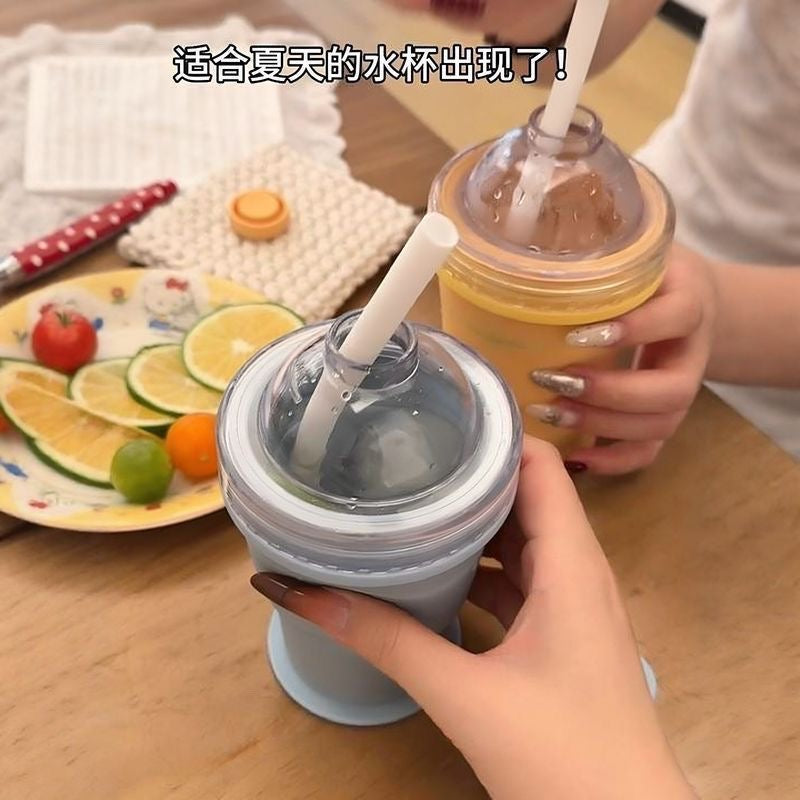 夏日折疊冰球杯