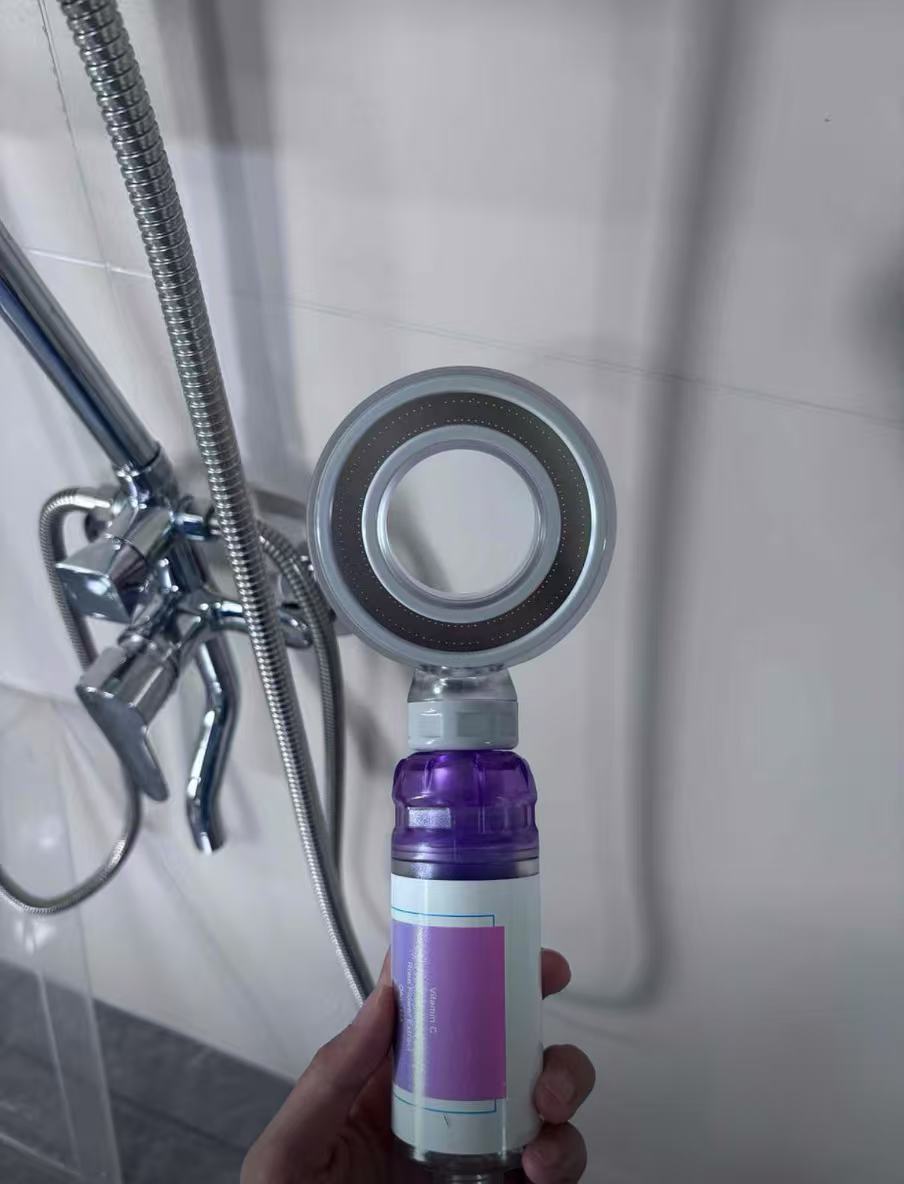 Space Ring VC Filtered High-Pressure Aromatherapy Shower Head