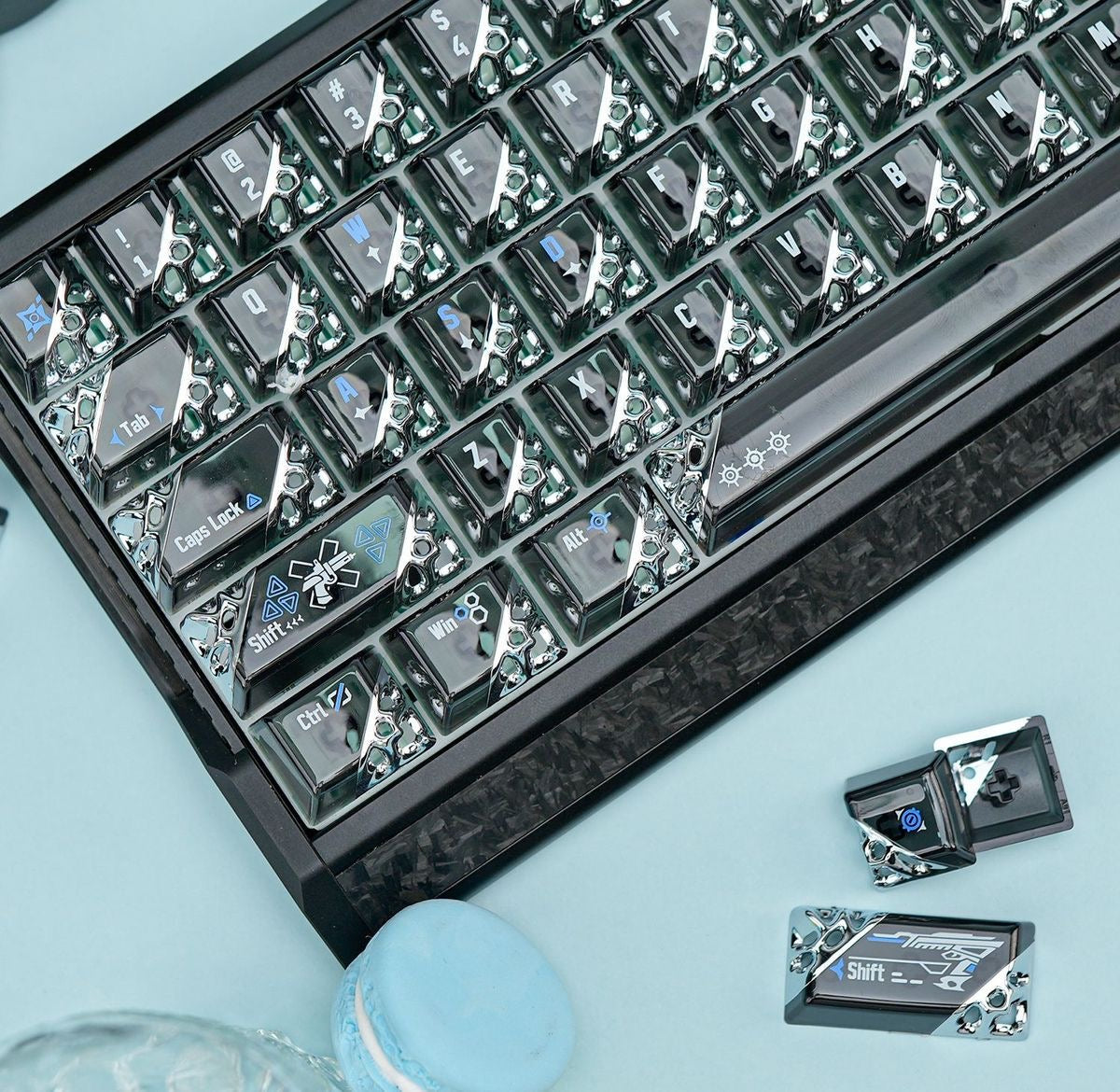 Womier & Ouzhid Quantum Honeycomb Hollow Keycap