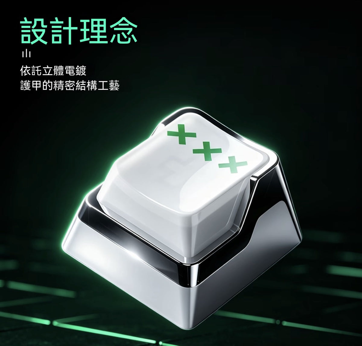 AKKO & Osid Collaboration: Quantum Vision 3D Frosted Keycaps