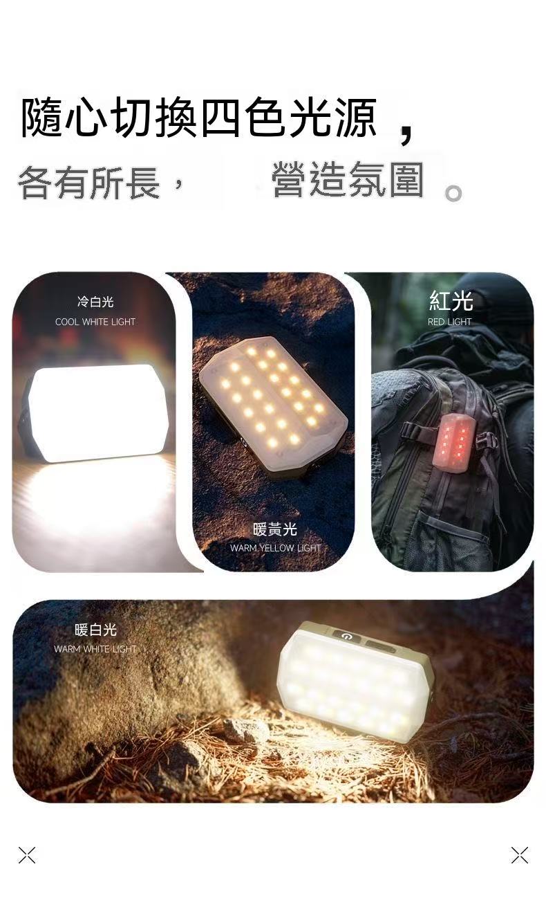 Outdoor Camping Emergency Light with Ultra-Long Function and Battery Life