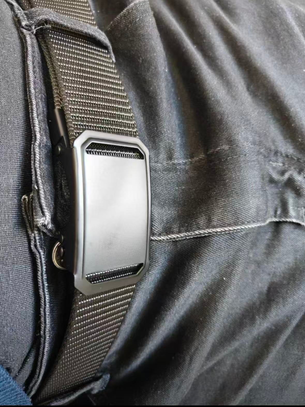 Men's New Automatic Buckle Leather Belt Versatile