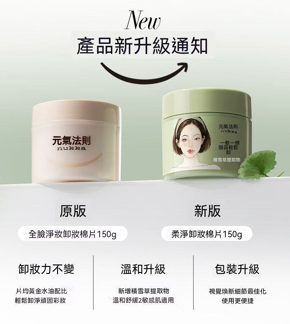 懶人輕鬆卸柔淨卸妝棉片