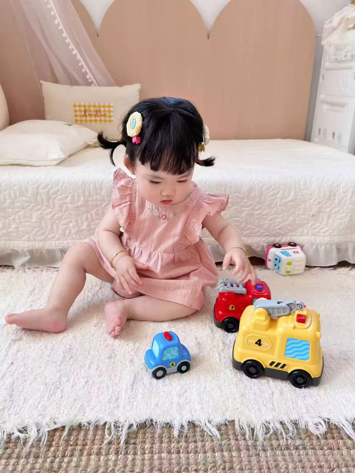 電動聲光磁吸疊疊車