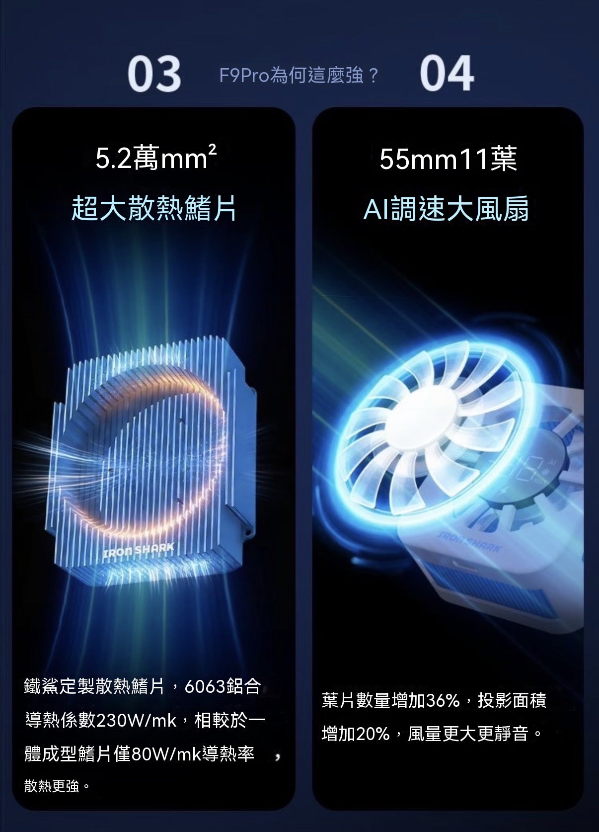 F9Pro65W無線充電散熱器