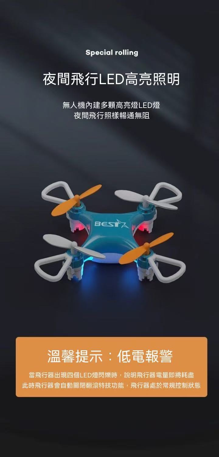 Mini Handheld Remote Control Drone