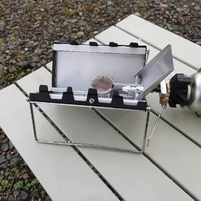 Ultra-thin Outdoor Card Stove, Portable Camping Cassette Stove