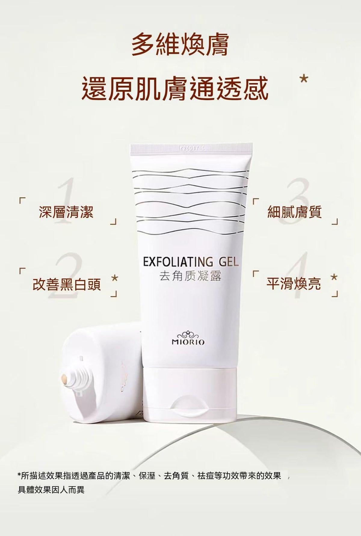 MIORIO Exfoliating Gel