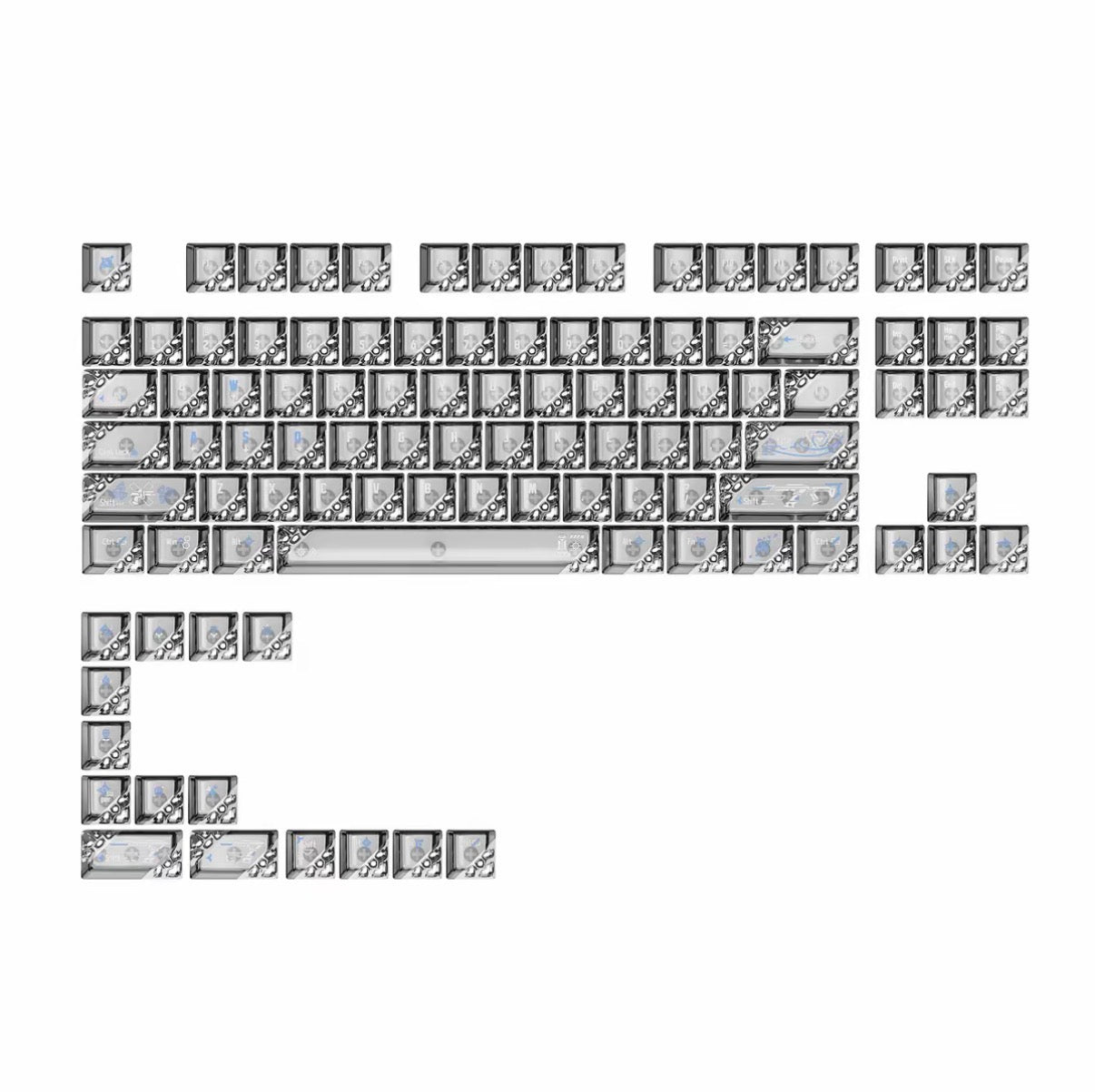 Womier & Ouzhid Quantum Honeycomb Hollow Keycap