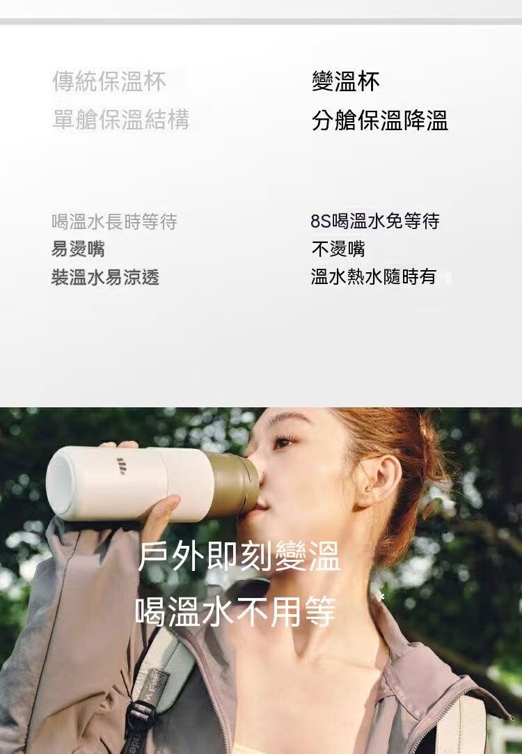 LC002戶外運動雙倉降溫保溫杯