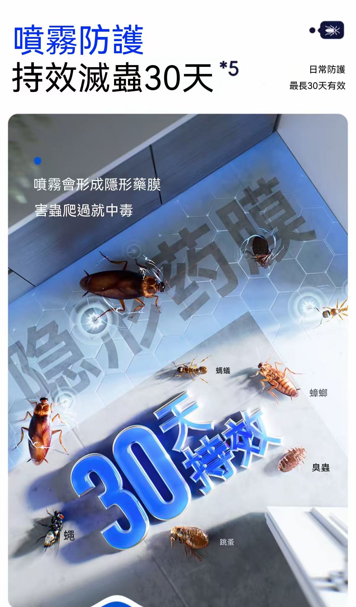 呋蟲胺泡沫殺蟲噴霧（必殺蟑螂）