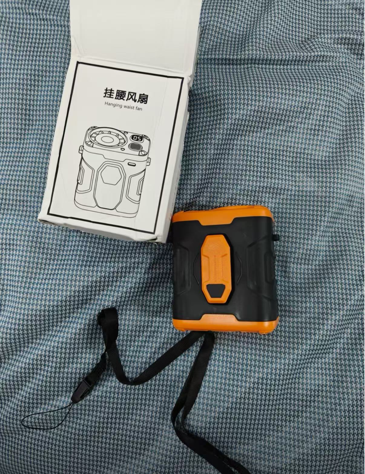 Outdoor Waist Fan Portable Rechargeable Fan｜Waist-Mounted Cooling Device