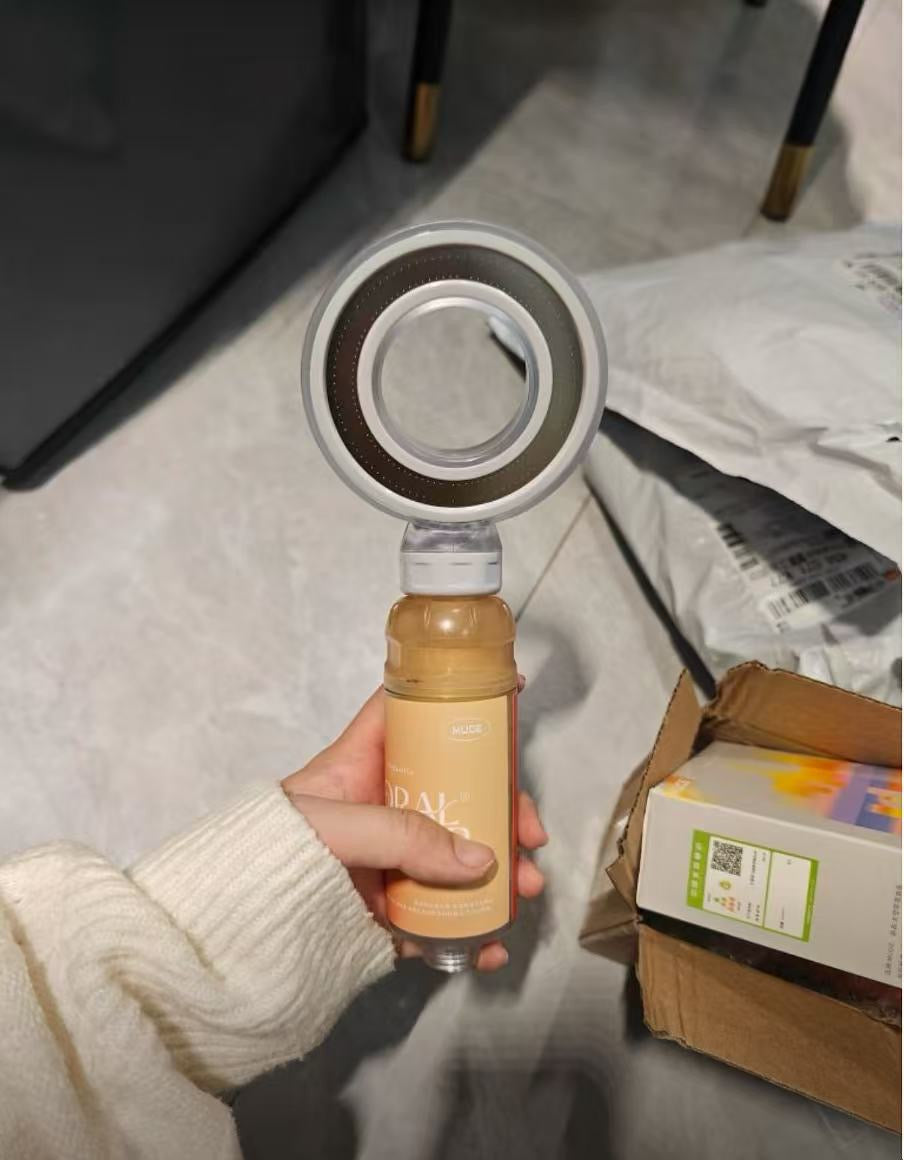 Space Ring VC Filtered High-Pressure Aromatherapy Shower Head