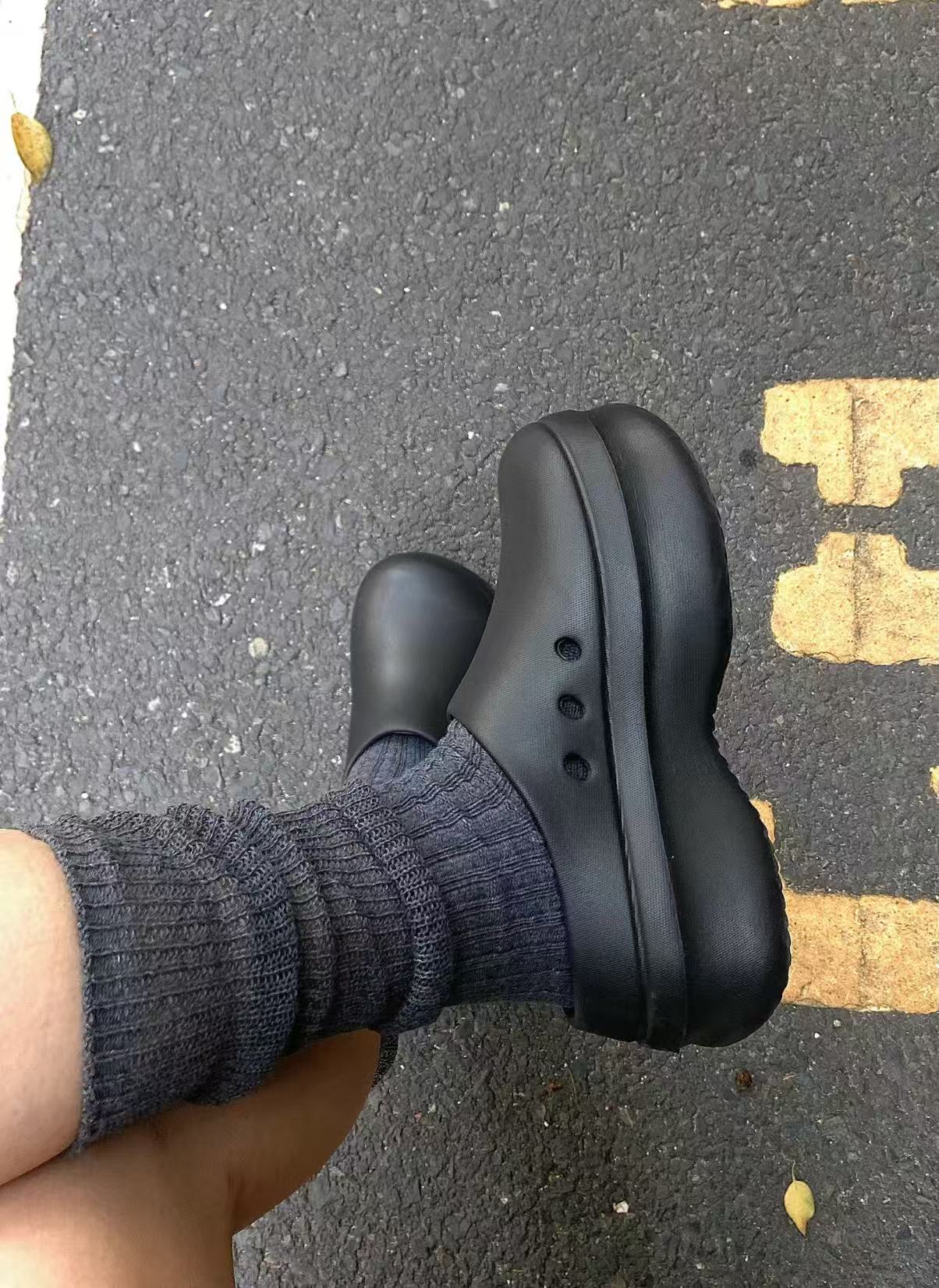 Summer Height-Increasing Soft Chef Shoes