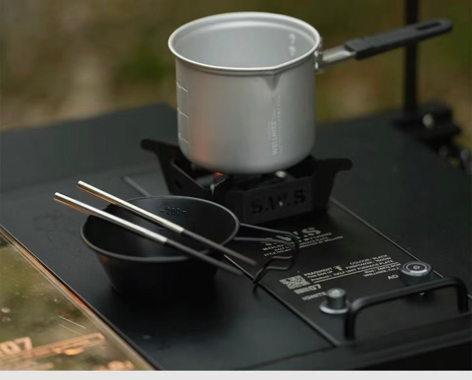Single Folding Hiking Camping Pot