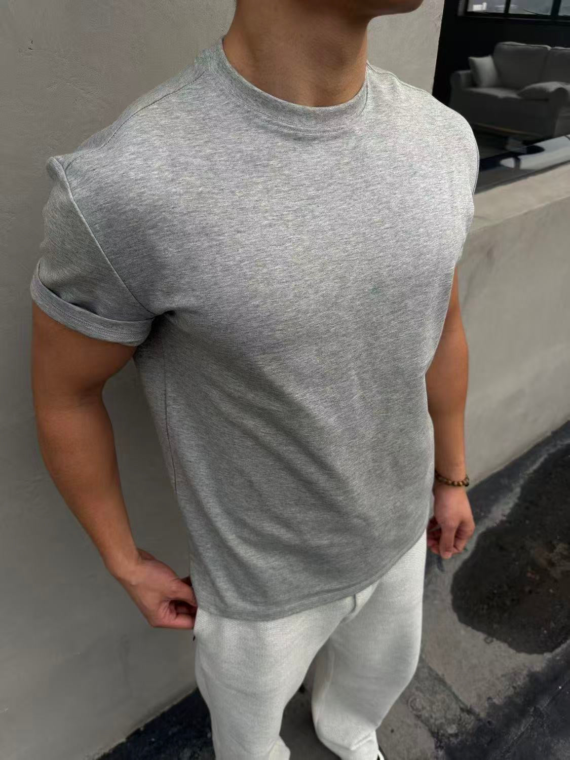 Long-Staple Combed Cotton 01 Cool Eco Outdoor Crewneck T-shirt