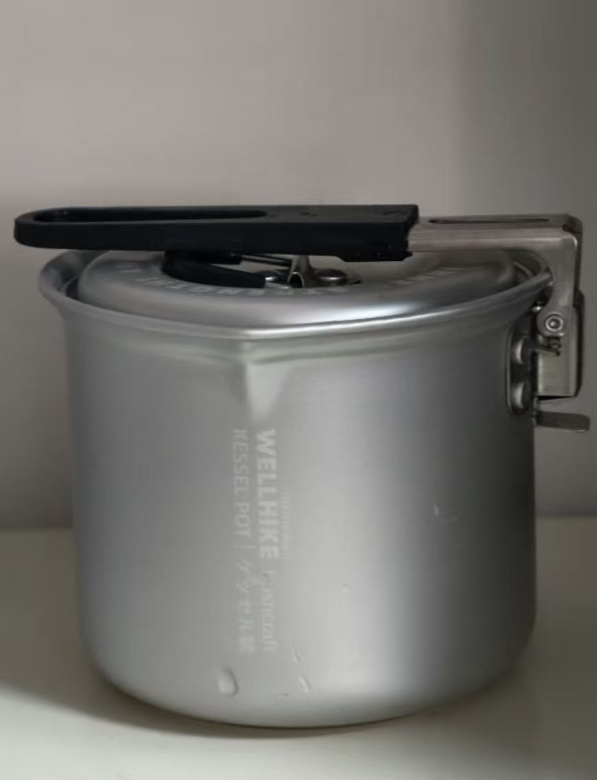 Single Folding Hiking Camping Pot