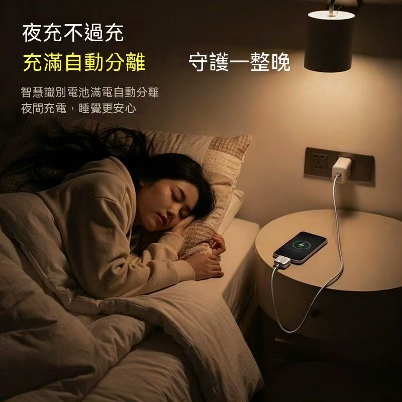 Fully Charged Automatic Disconnect Charger - AI Smart Power Cutoff Model
(Compatible with iPhone/Android)