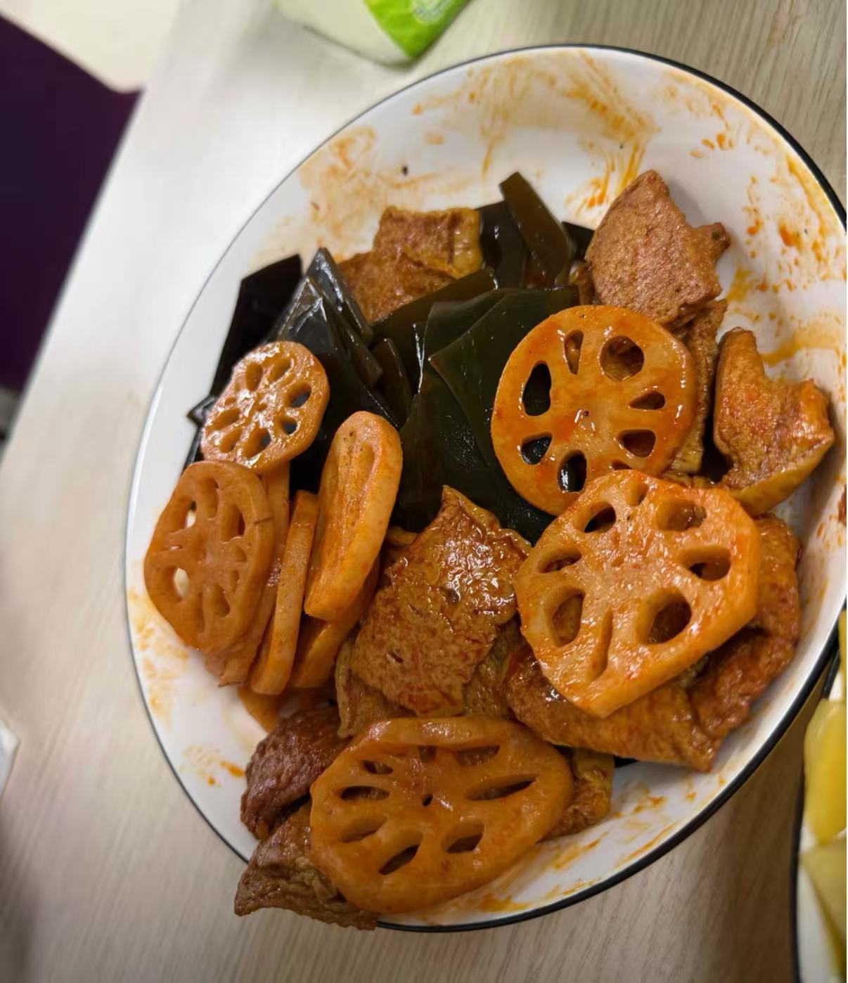 Black Duck Flavor Braised Snacks (Kelp/Lotus Root Slices/Fried Tofu Skin) 80g