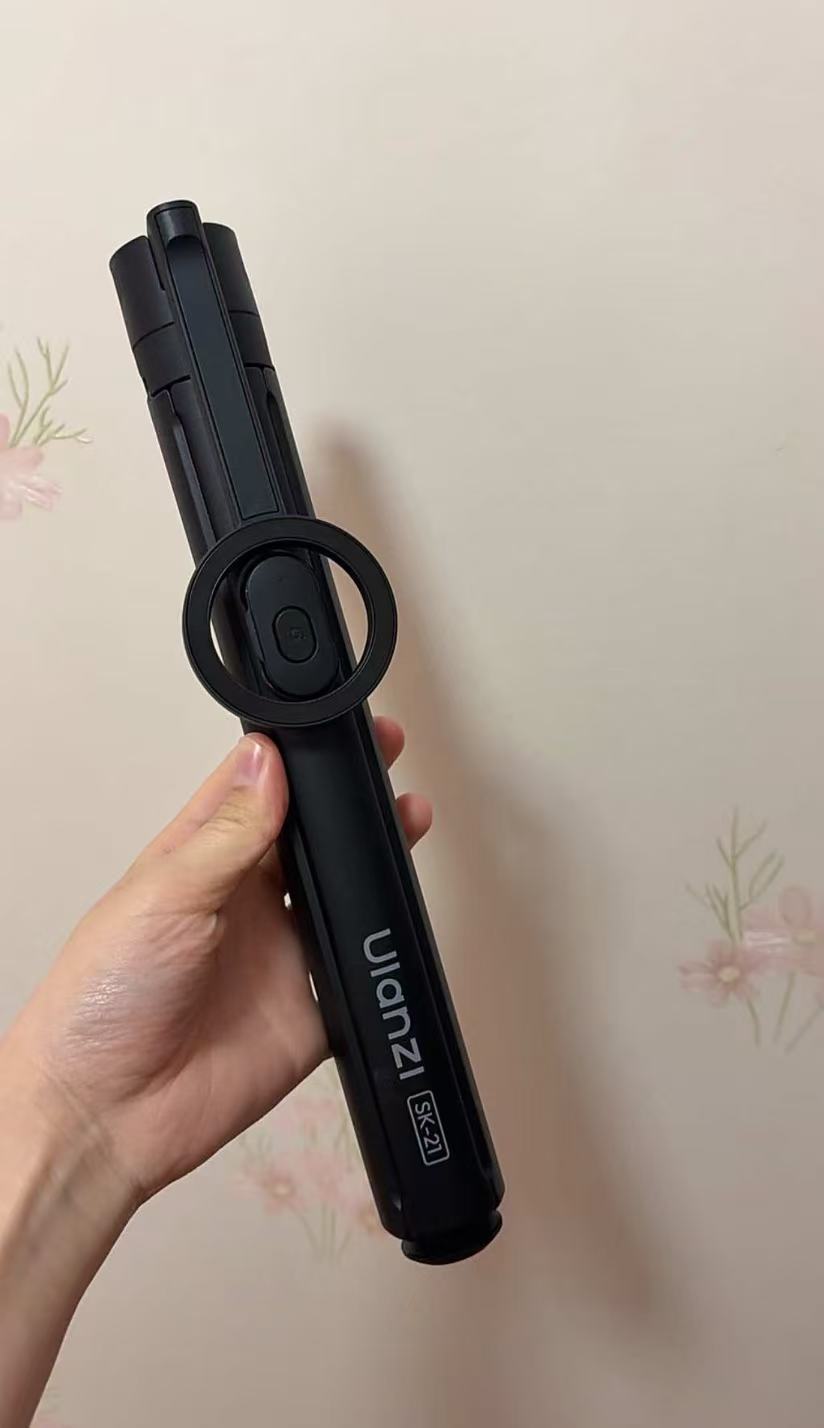 SK-21 One-Touch Open/Close Magnetic Phone Holder with Automatic Pop-Up Floor Tripod