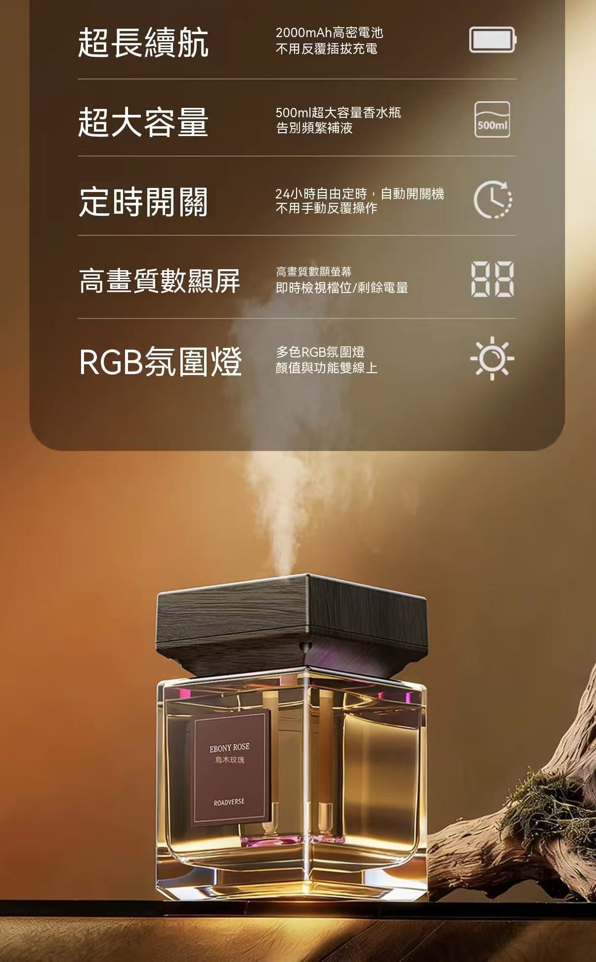 高端香味！自動噴霧定時香薰機