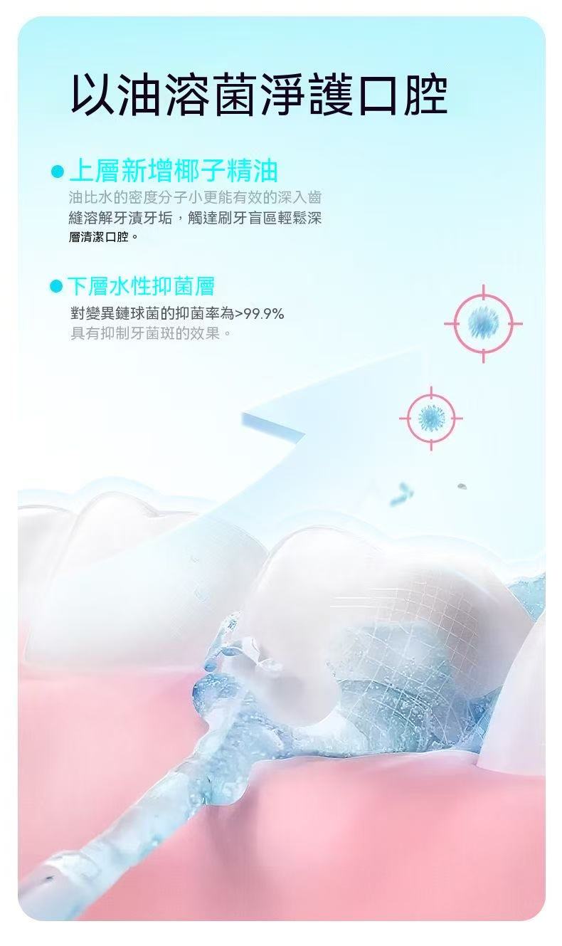 搖搖瓶雙層精油漱口水