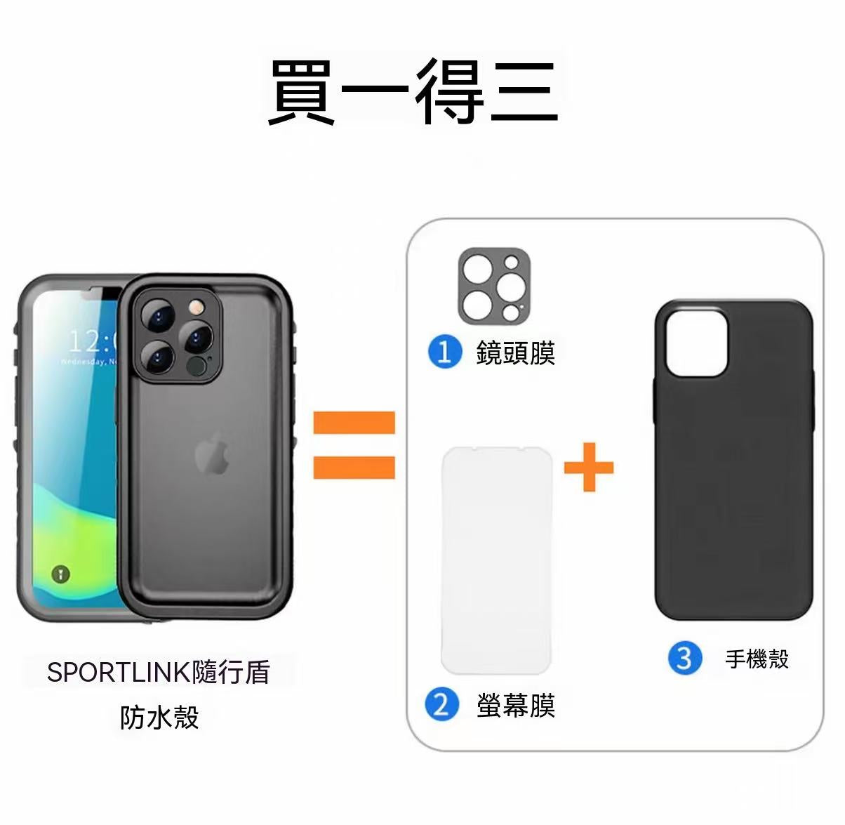 iPhone全包防摔手機殼