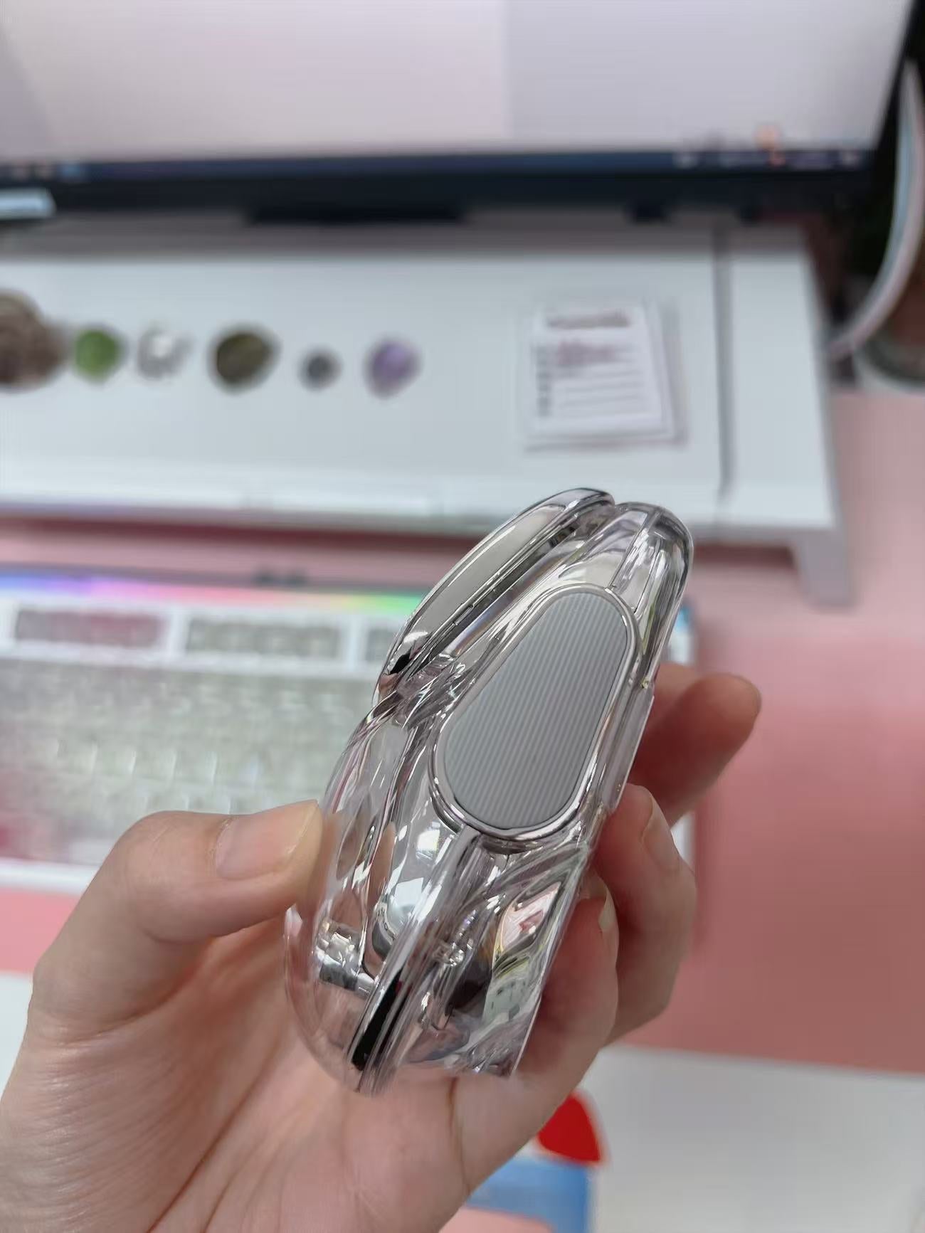（高顏值神鼠🖱️）Q9透明無線滑鼠