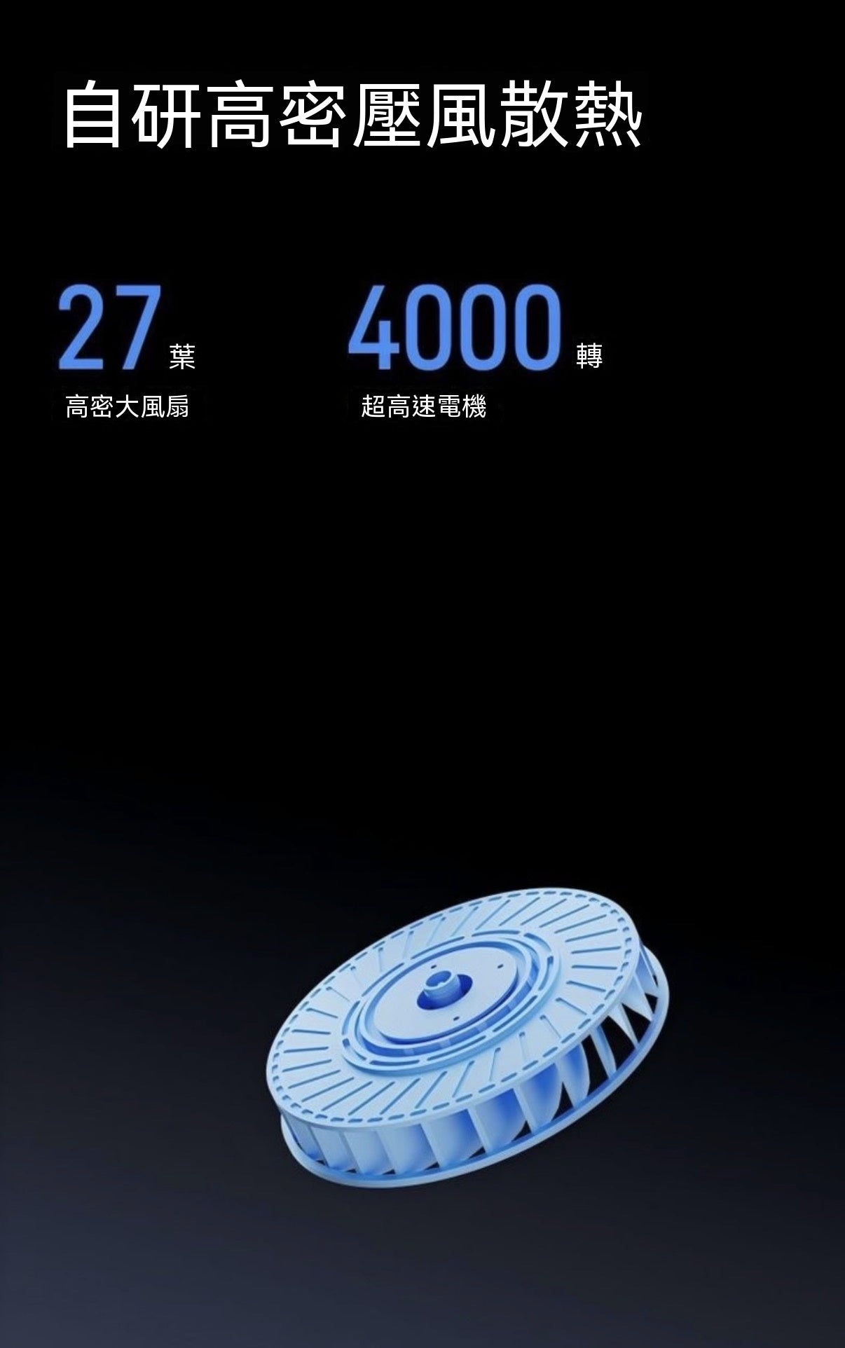 【升級三風道】BS3/BS3 Pro壓風式筆電散熱器底座支架