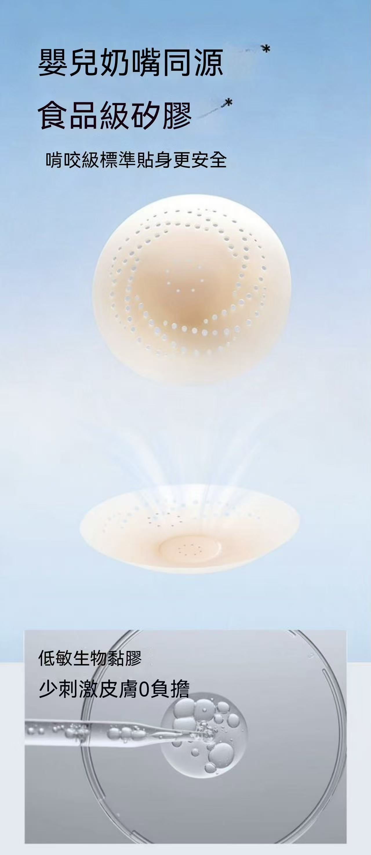 DC Breathable Invisible Nipple Covers