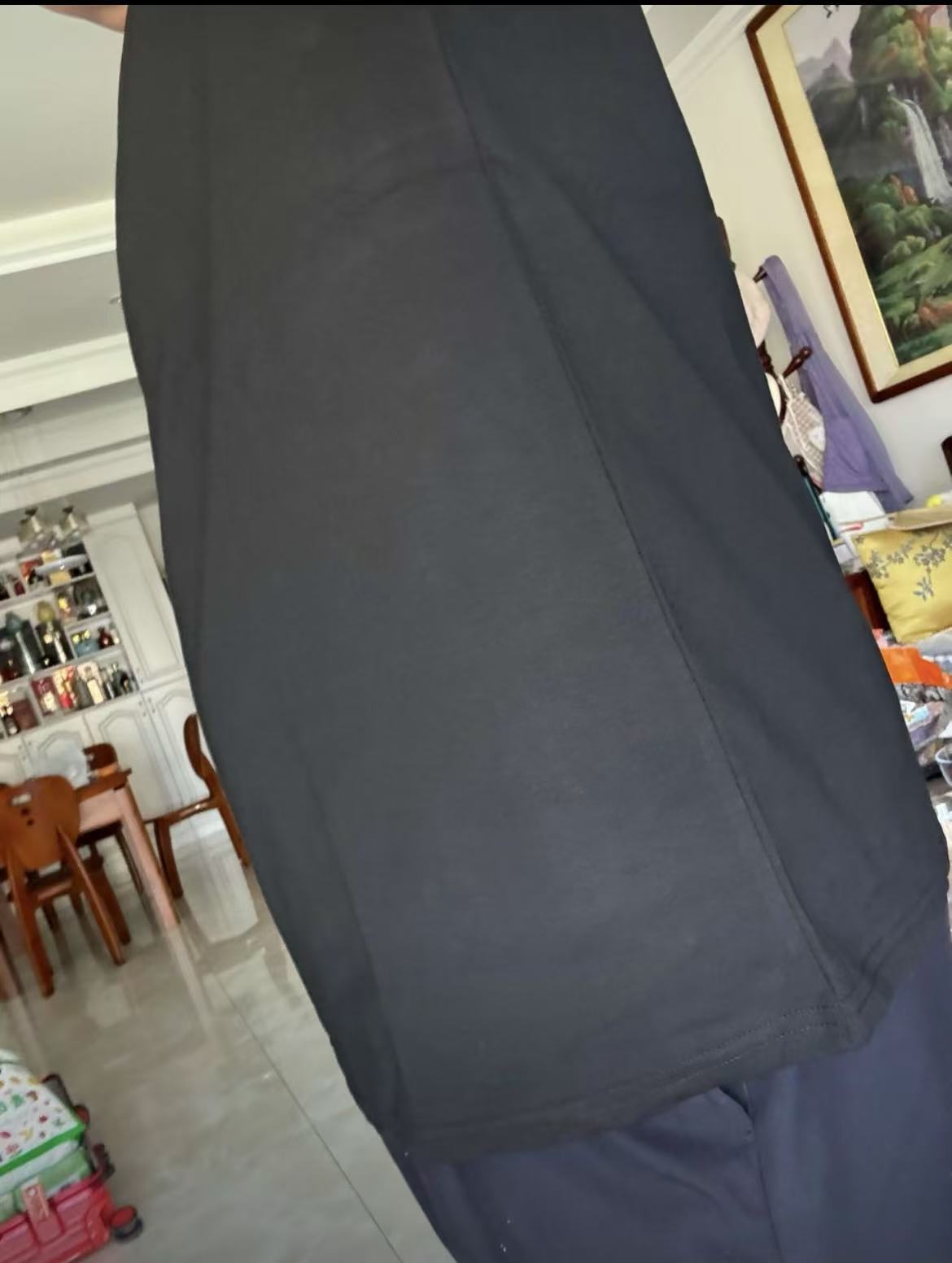 胖男生）男士基礎涼感圓領短袖T恤