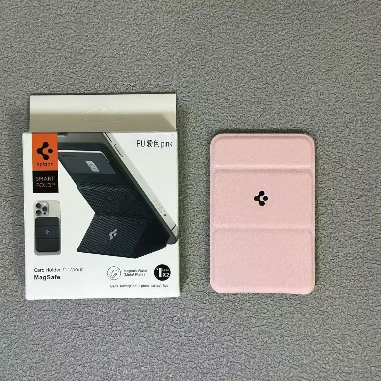 新款三疊支架MagSafe強磁吸手機卡包