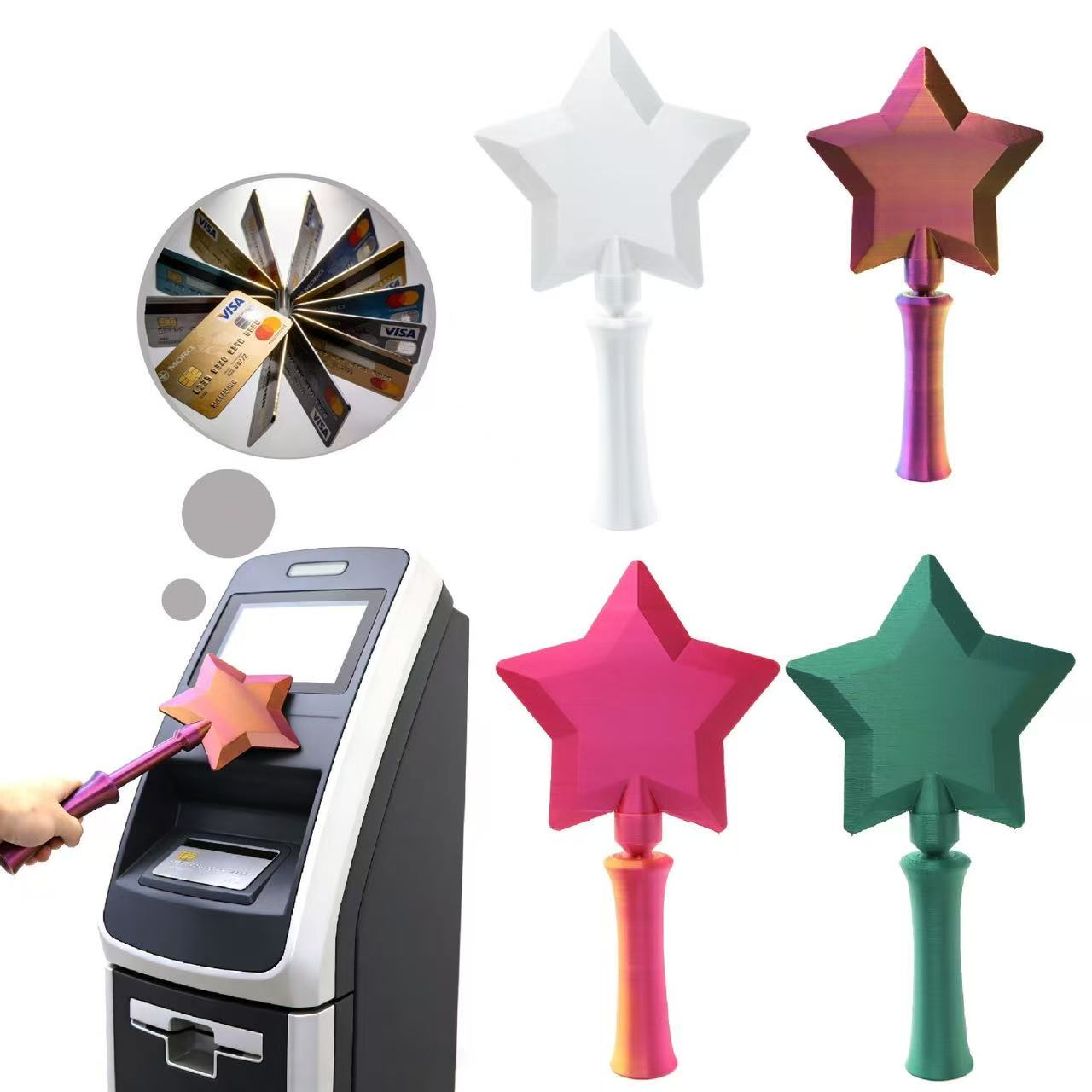 3D Printed Starlight Magic Wand (Tap to Pay Payment Wand)