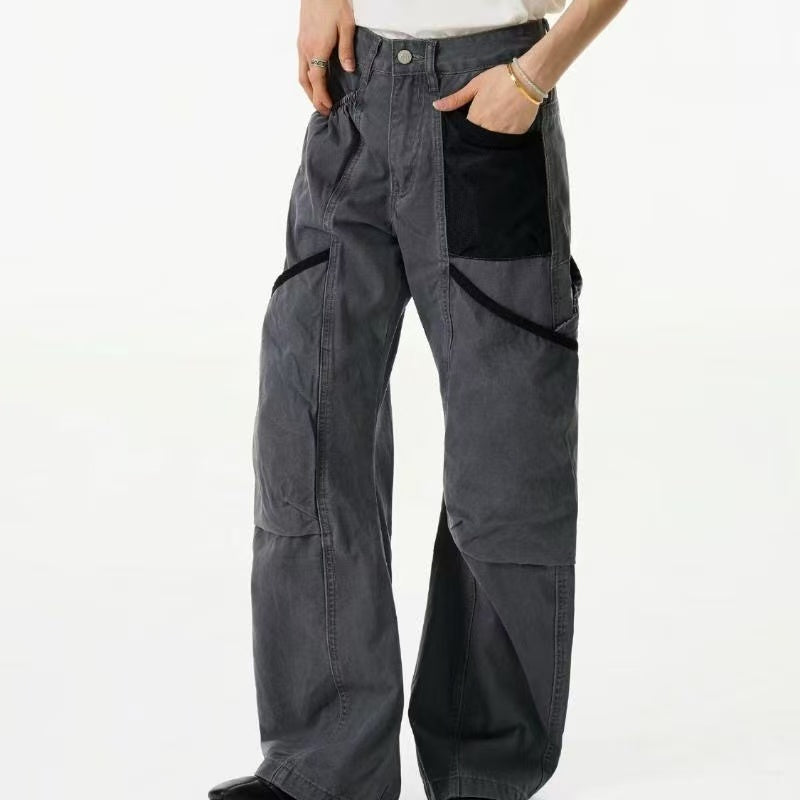Vintage Design Workwear Denim Jeans (Three-piece link 🔗)