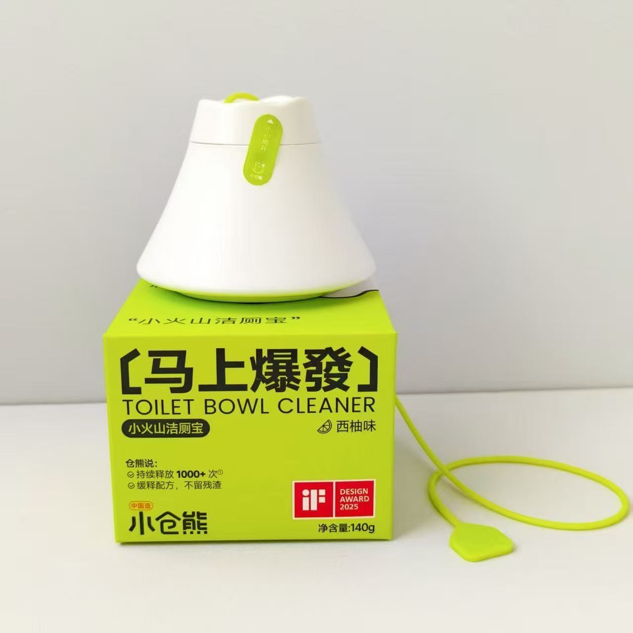 Little Volcano Toilet Bowl Cleaner (Grapefruit Scent)