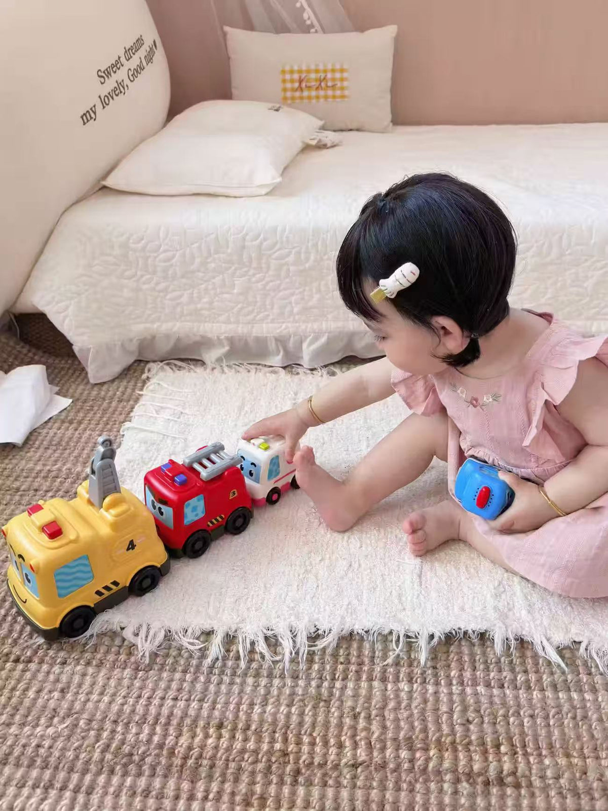 電動聲光磁吸疊疊車