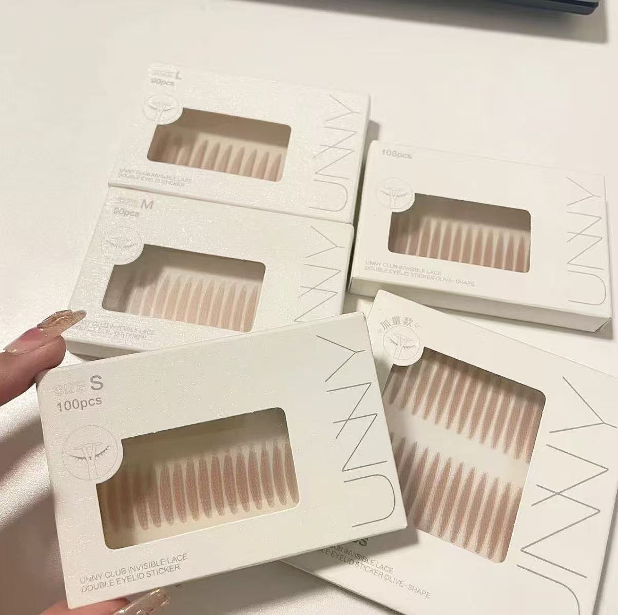 Double eyelid tape, realistic lace, ultra-natural, for puffy eyelids
