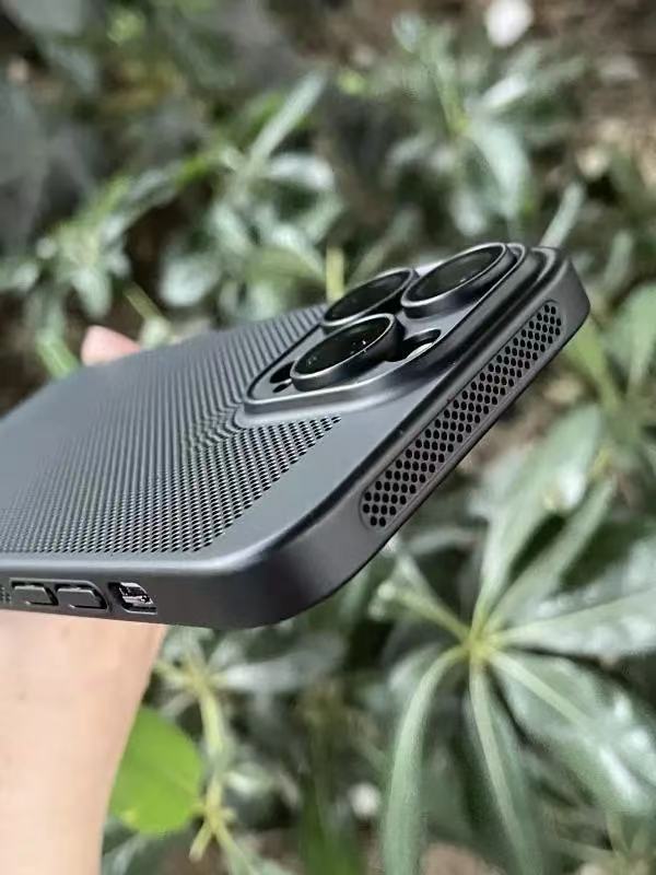 夏季專屬 '͜' iPhone系列鏤空散熱手機殼