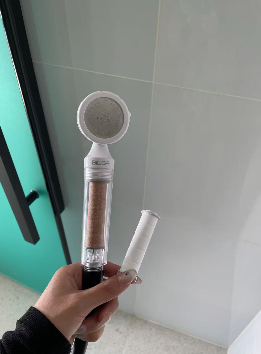 BINGA Portable Filter Shower Head (Travel Model)