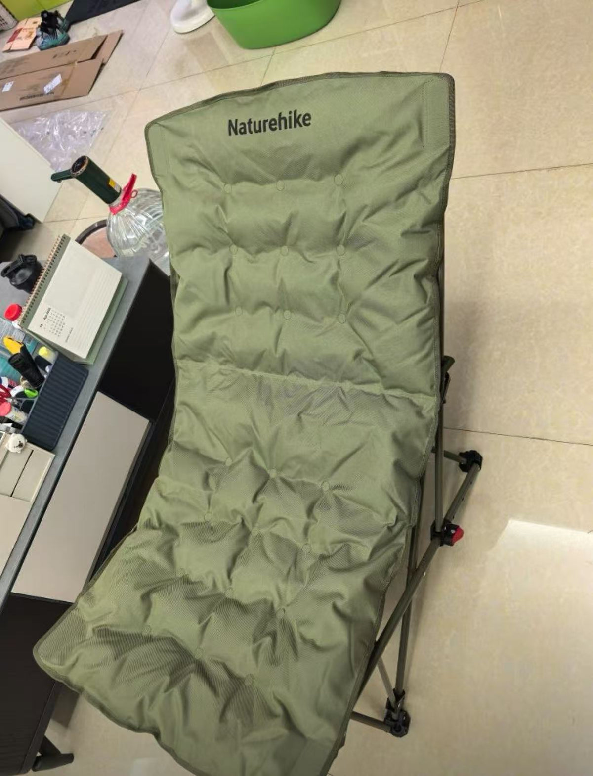 Starfish 003 Collapsible Oversized Recliner Camping Moon Chair with Four Reclining Positions