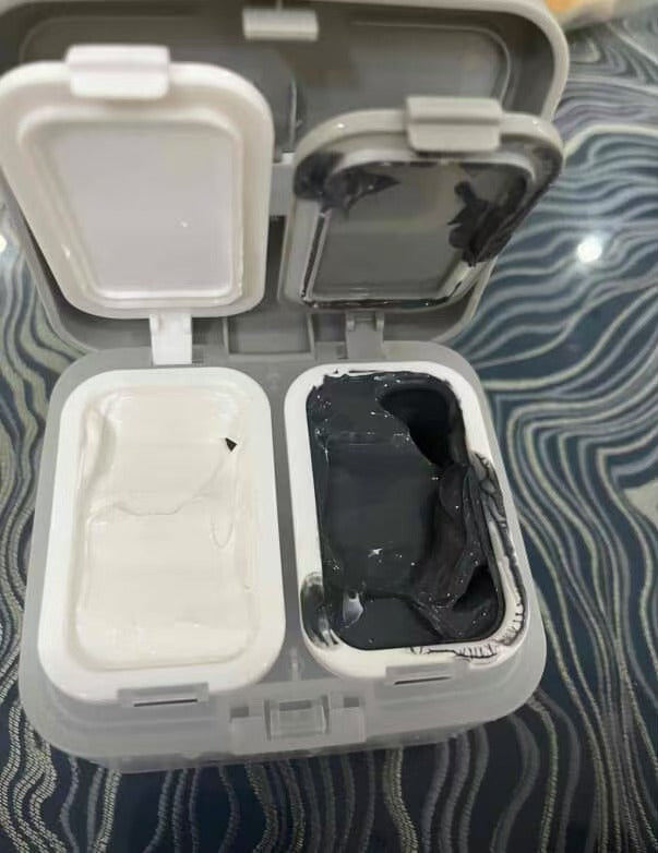 新款淨顏雙色清潔泥膜