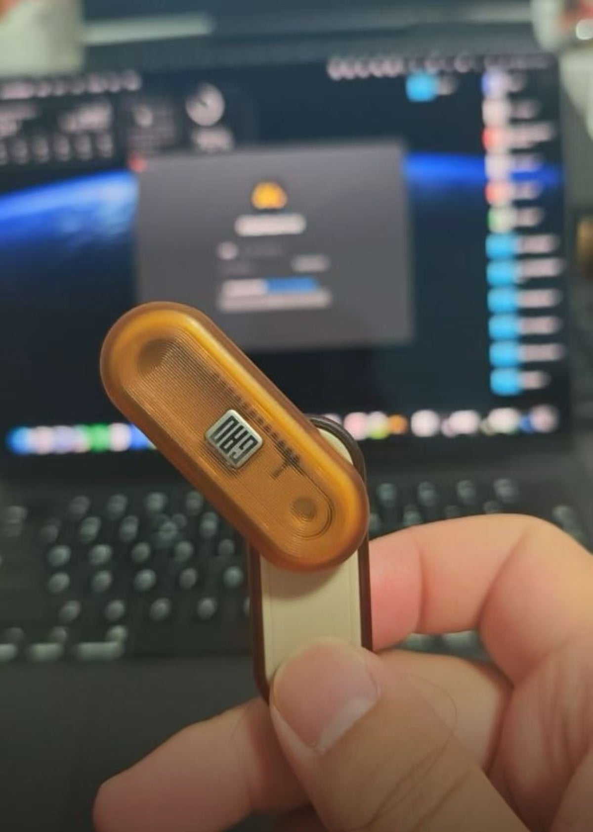 Magic Wand EDC Magnetic Mechanical Stepless Push Card