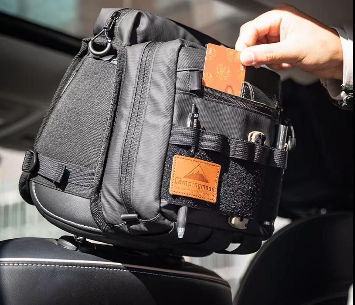 Outdoor RV Multi-functional Tactical Storage Hanging Bag